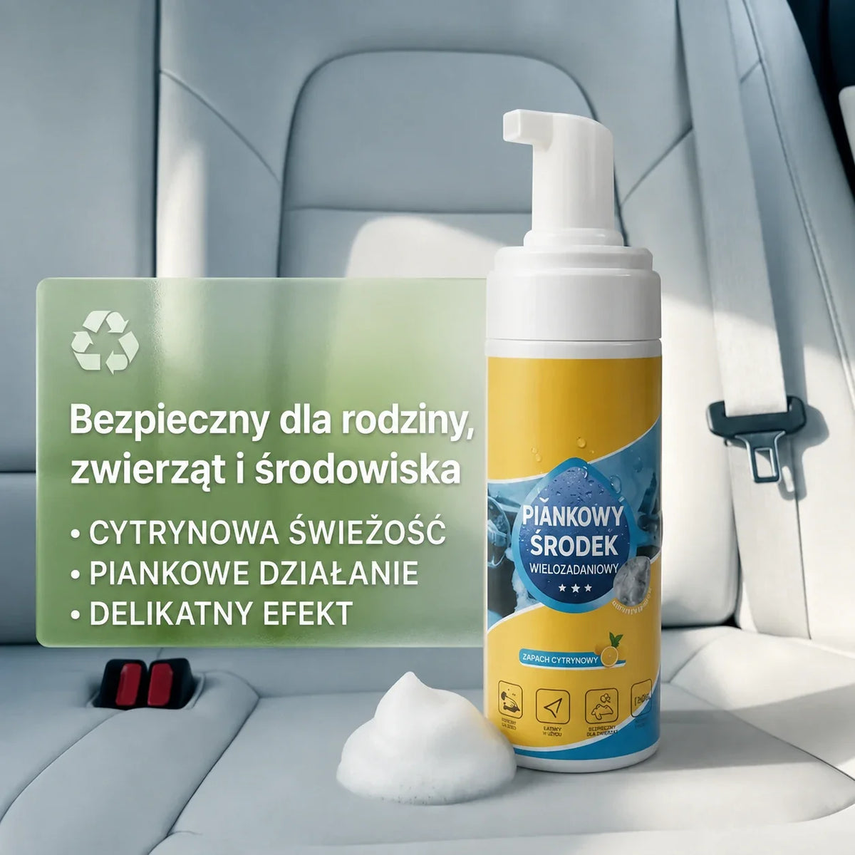 🔥 Ostatni dzień 80% ZNIŻKI 💦 Wieloenzymatyczny piankowy środek czyszczący 4 w 1